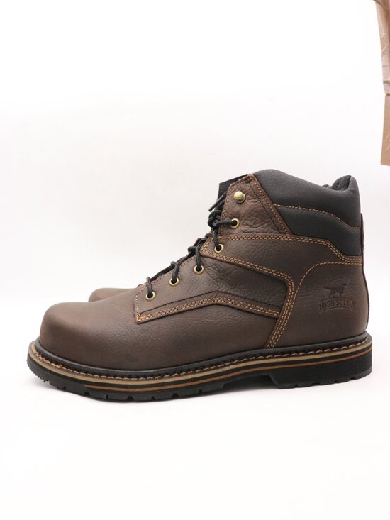 New Irish Setter Kittson Work Boots Men\'s Sz 13 D Brown Leather Slip Resistant main image 8